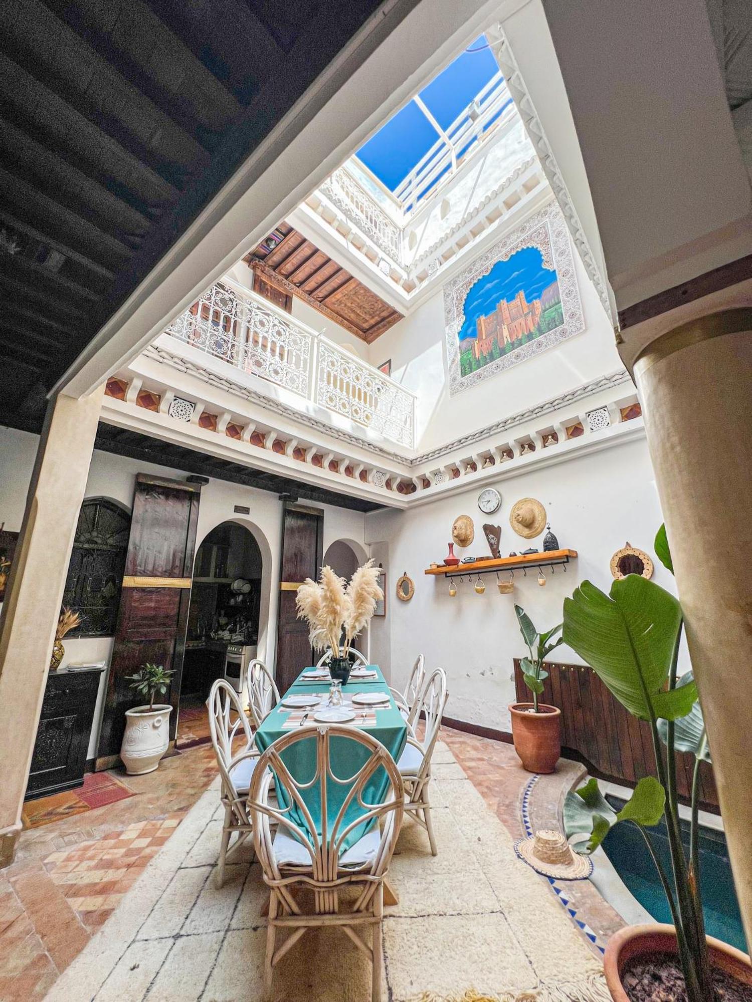 Riad Elli Marrakech مراكش المظهر الخارجي الصورة