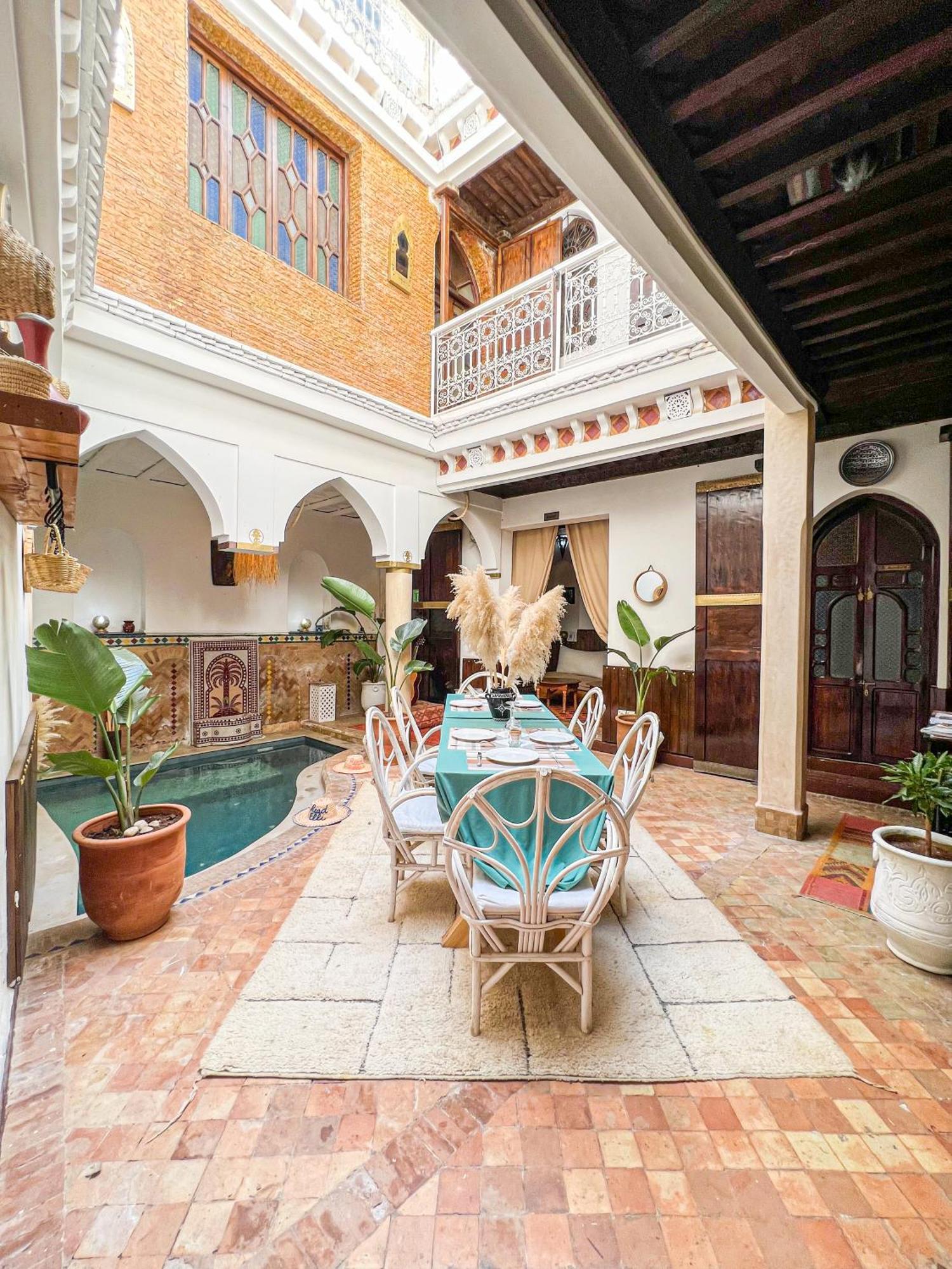 Riad Elli Marrakech مراكش المظهر الخارجي الصورة